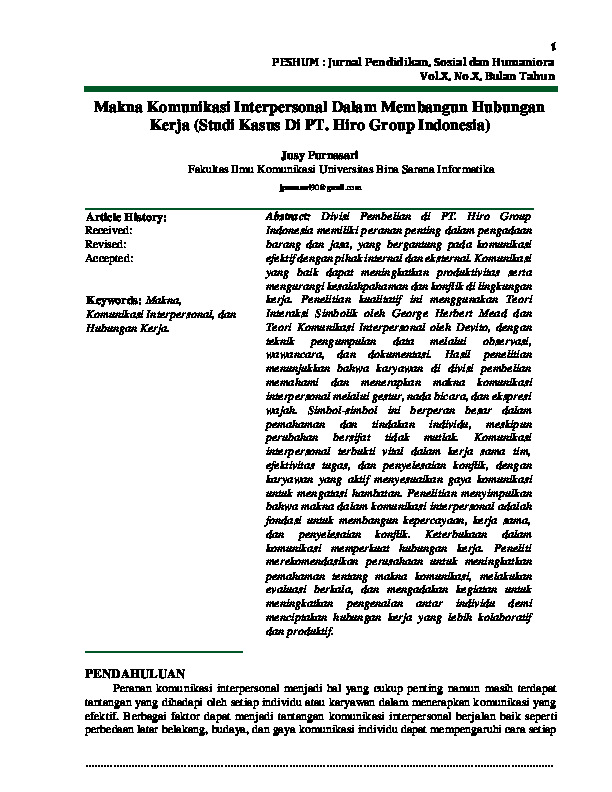 research